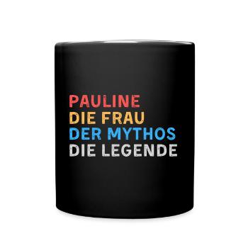 Pauline Fau Mythos Legende - Tasse einfarbig - Schwarz - Vorne