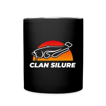 Clan Silure Wear - Design modern colorful white - Full Colour Mug - black - Front