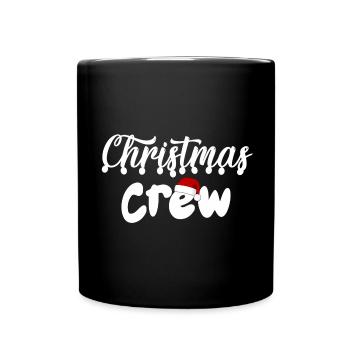 Christmas Crew family 2024 - Mug uni - noir - Devant