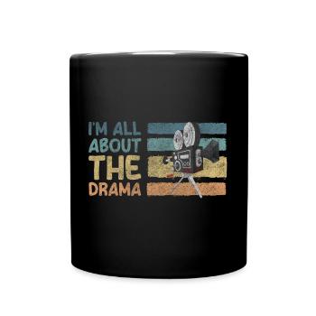 Theatre Play Play Curtain - Full Colour Mug - black - Front