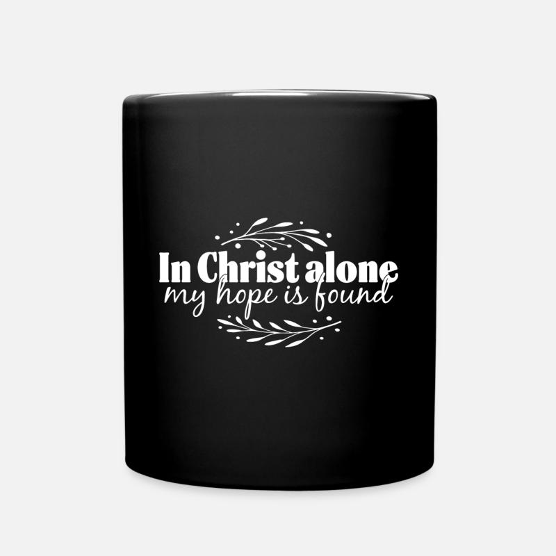 En Christ seul - Mug uni - noir