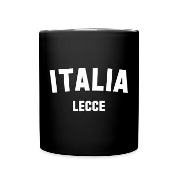 LECCE Italia Italy - Full Colour Mug - black - Front