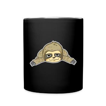 Paresse - Mug uni - noir - Devant
