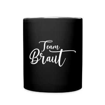 Conception de mariée d’équipe pour enterrement de vie de jeune fille - Mug uni - noir - Devant
