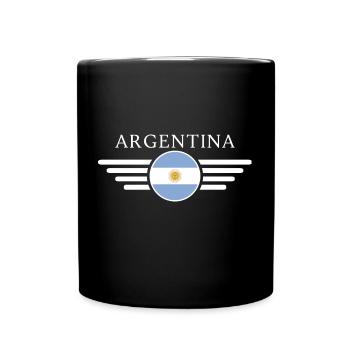 Argentina Style Design T-Shirt - Full Colour Mug - black - Front