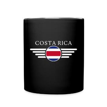 Costa Rica Style Design T-Shirt - Full Colour Mug - black - Front