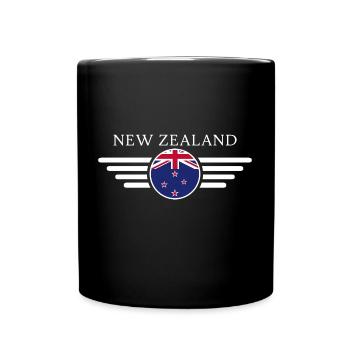 T-shirt design de style néo-zélandais - Mug uni - noir - Devant