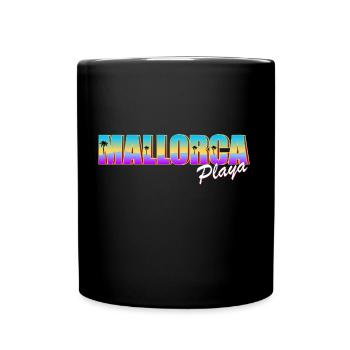 Mallorca Playa - Full Colour Mug - black - Front