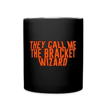 Ils m’appellent le magicien du support - Mug uni - noir - Devant
