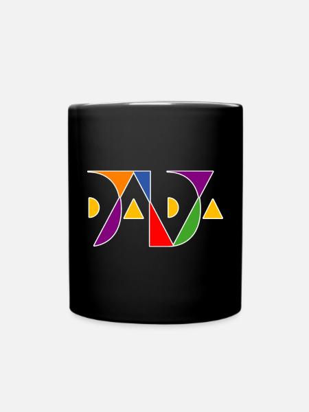 DADA is colorful! - Full Colour Mug - black