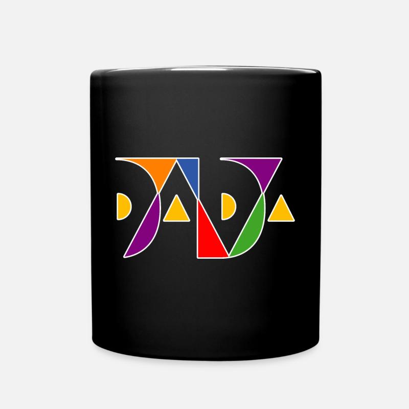 DADA is colorful! - Full Colour Mug - black