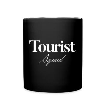 Tourist Squad Picture Photographer Vacation - Tasse einfarbig - Schwarz - Vorne