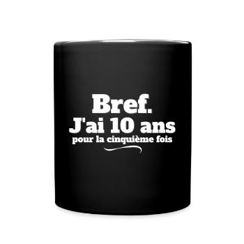 50 years old, 50 years old, I'm 50 years old - Full Colour Mug - black - Front