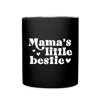Mamas Little Bestie Le meilleur de la mère - Mug uni - noir - Devant