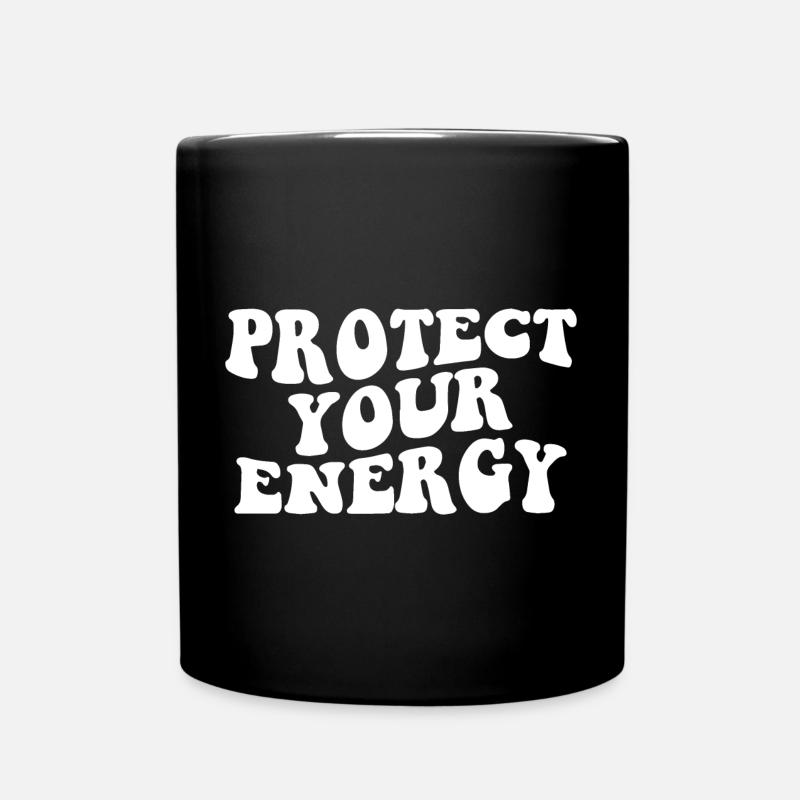 Protégez votre motivation énergétique - Mug uni - noir