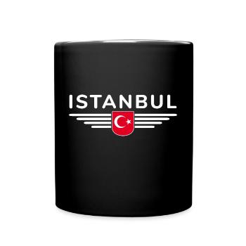 Turkey Ankara Türkiye Istanbul T Shirt Design - Full Colour Mug - black - Front