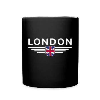 T-shirt London Fan avec style - Mug uni - noir - Devant