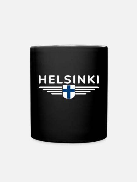 Helsinki Design – L’élégance nordique - Mug uni - noir