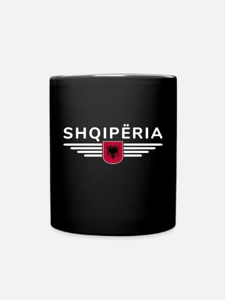 Albania Design – Fierté et style - Mug uni - noir
