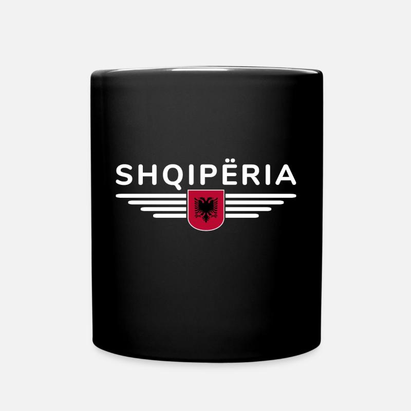 Albania Design – Fierté et style - Mug uni - noir