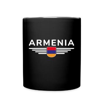 Marchandise Arménie – Expérience Culture - Mug uni - noir - Devant