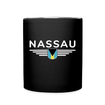 Nassau Bahamas: Tropical T-Shirt - Mug uni - noir - Devant