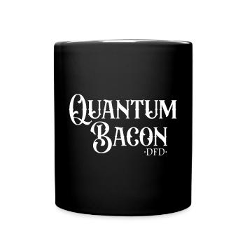 Quantum Bacon - Full Colour Mug - black - Front