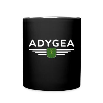 Adygea Design – Stylish for fans of the region - Full Colour Mug - black - Front