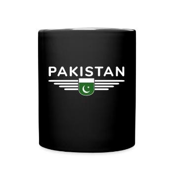 Pakistan Design – Proud of the homeland - Full Colour Mug - black - Front