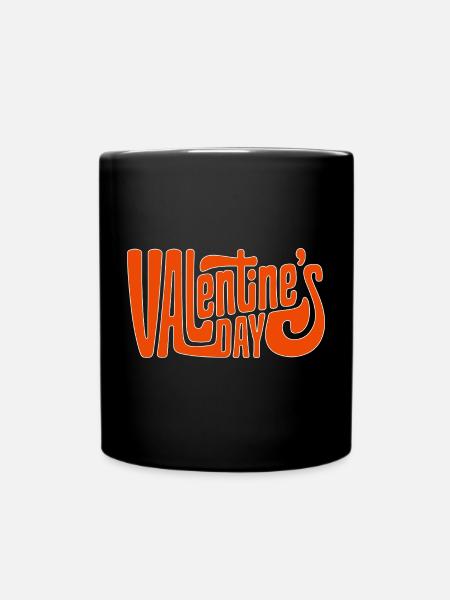 Saint-Valentin - Mug uni - noir