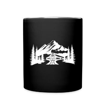 Railroad - Full Colour Mug - black - Front