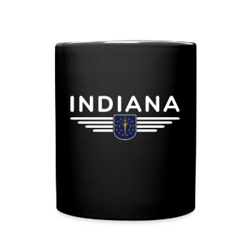 Indiana Fan T-Shirt – Montrez votre fierté ! - Mug uni - noir - Devant