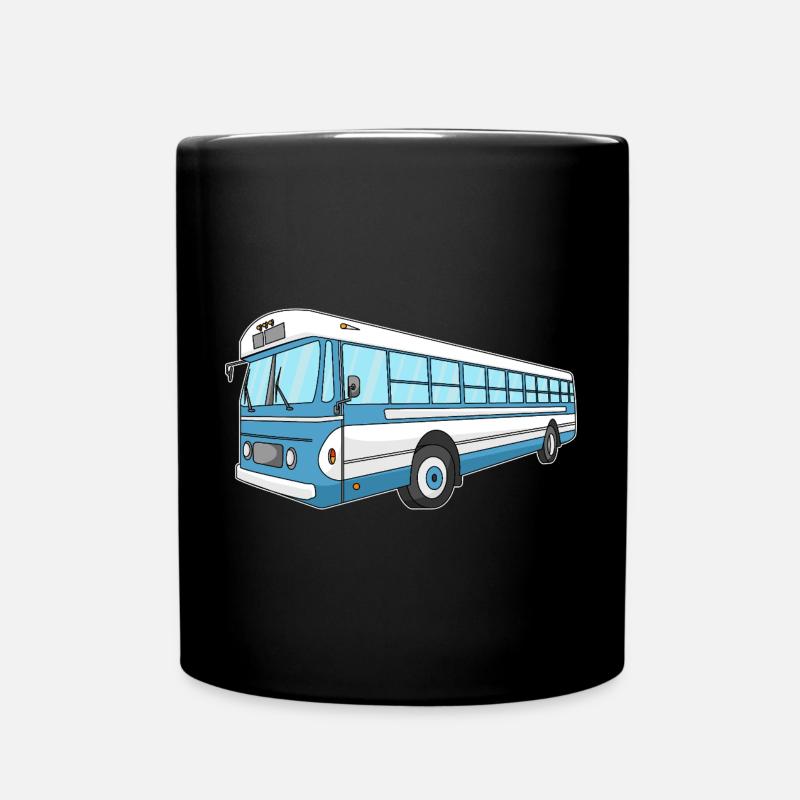 Bus - Mug uni - noir