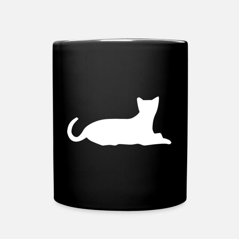 chat chat chat chat chat - Mug uni - noir