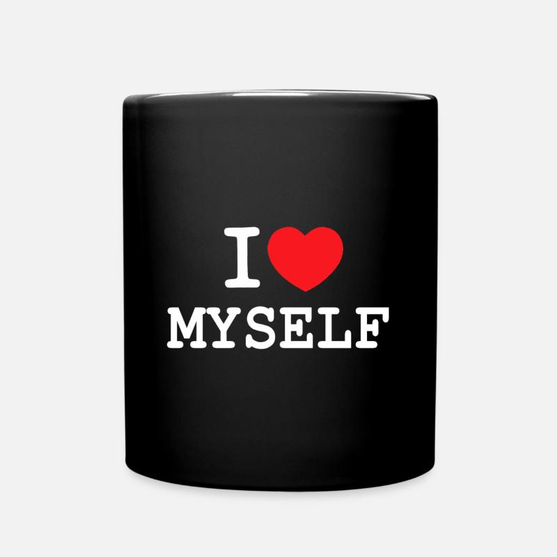 Je m'aime - Mug uni - noir