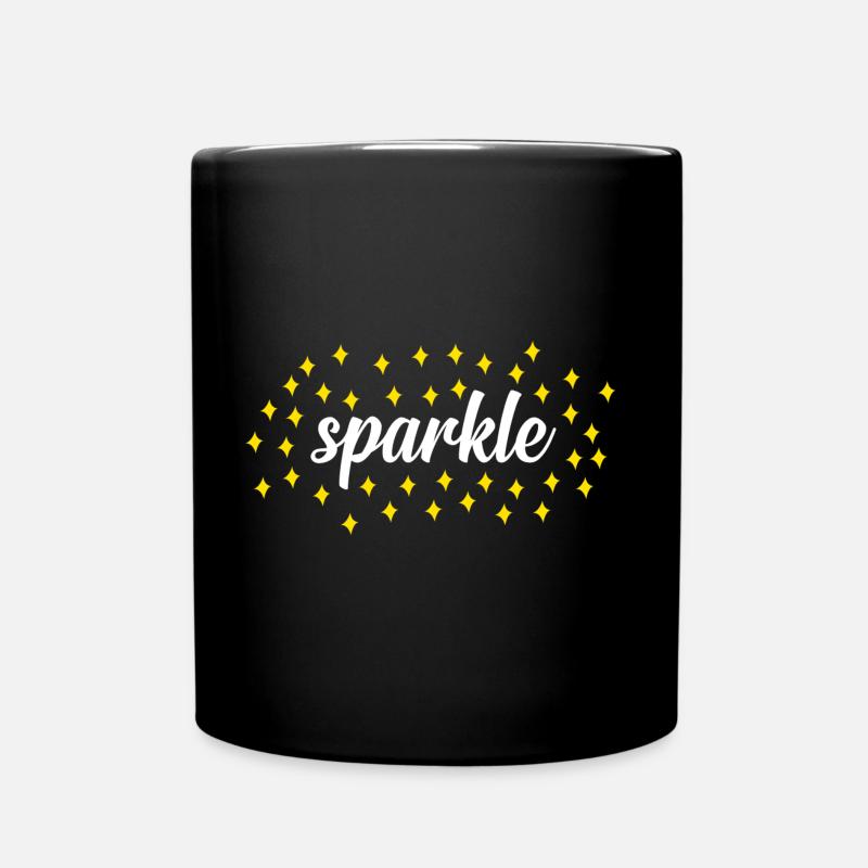 Sparkle - Full Colour Mug - black