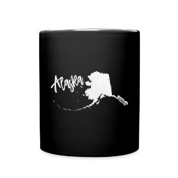 Alaska - Tasse einfarbig - Schwarz - Vorne