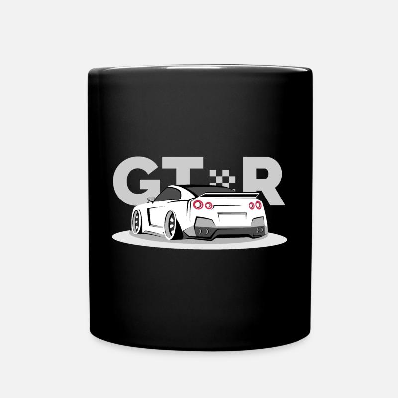 GTR auto da corsa auto classiche classiche - Tazza monocolore - nero