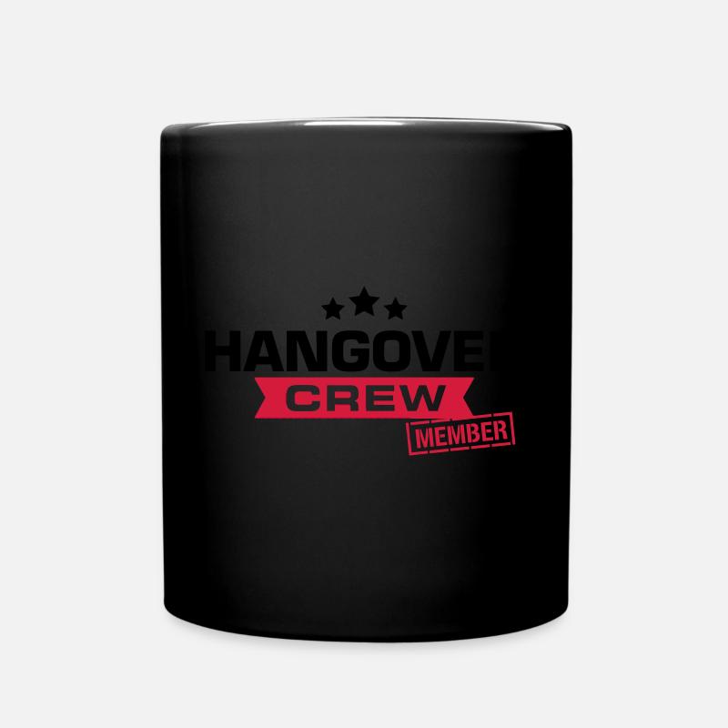 crew junggesellenabschied - Tasse einfarbig - Schwarz