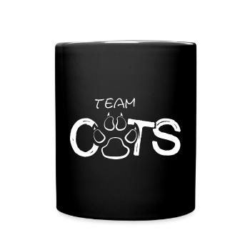 Icône de l’équipe de patte de chat illustration icône du logo - Mug uni - noir - Devant