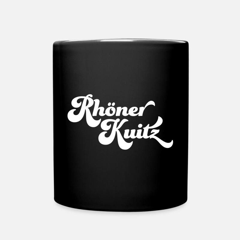 Rhöner Kuitz - Tasse einfarbig - Schwarz