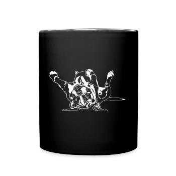 Drôle de chien BOXER Wilsigns - Mug uni - noir - Devant