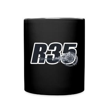 R35 - Full Colour Mug - black - Front
