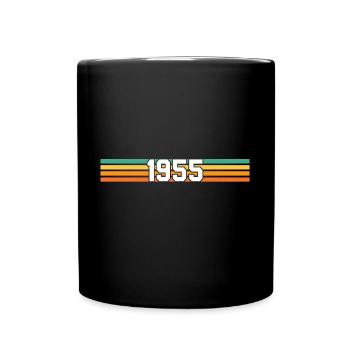 retro 1955 - Mug uni - noir - Devant