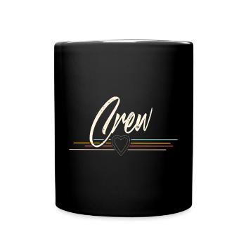 Crew - Tasse einfarbig - Schwarz - Vorne