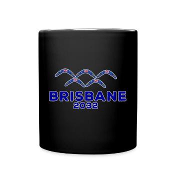 Brisbane Queensland Australien - Tasse einfarbig - Schwarz - Vorne
