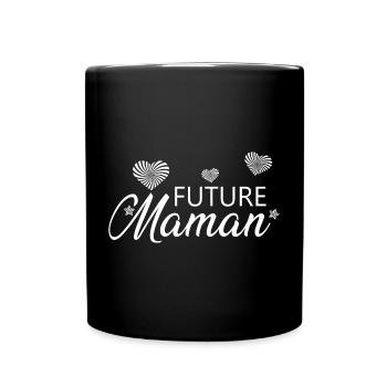 Future Maman - Mug uni - noir - Devant