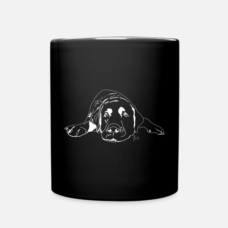 Labrador - Mug uni - noir