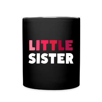 PETITE SŒUR - Mug uni - noir - Devant