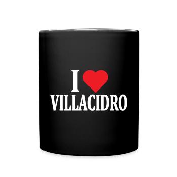 t-shirt Io amo Villacidro t-shirt Sardinia - Full Colour Mug - black - Front
